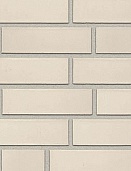 Кирпич клинкерный пустотелый, Oslo, Белый перламутровый, гладкая 240x115x52