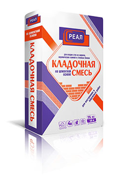 Кладочная смесь РЕАЛ, мешок 25 кг