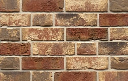 Кирпич ручной формовки Muhr Nr. 35 Holstein Barock 1/2 WDF, размер 210х45х65
