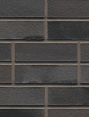 Клинкерный кирпич Muhr Nr. 15  Schwarz-bunt Edelglanz  WF  размер 212х104х50