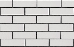 Кирпич лицевой клинкерный Белый "Вернамо" Винтаж 250x85x65, ЛСР