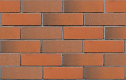 Кирпич лицевой полнотелый Красный флэш 250x120x65, ЛСР