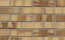 Клинкерный кирпич Muhr Nr .06S  Hellbraun-bunt Spezial  DF  Riegel размер 240х52х52