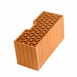 Крупноформатный керамический поризованный блок Porotherm 44R, 440x185x219 М-100, Wienerberger