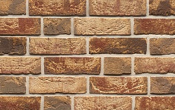 Кирпич ручной формовки Muhr Nr. 36 Rheinisch-bunt 1/2 WF, размер 210х45х50