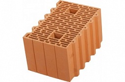 Крупноформатный керамический поризованный блок Porotherm 38 380х250х219 (10,67NF) М-100, Wienerberger