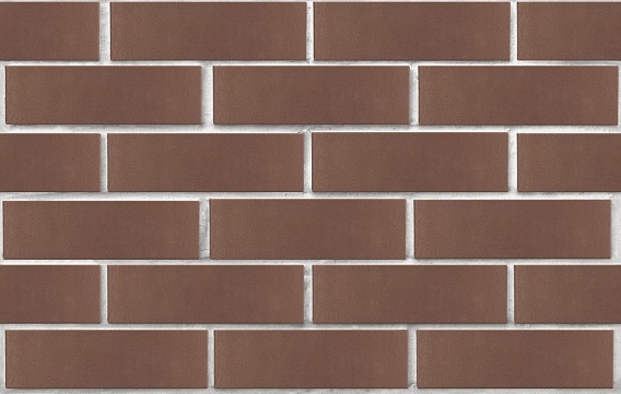 Кирпич лицевой пустотелый Тёмно-коричневый Гладкий 250x120x65, ЛСР