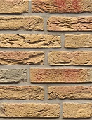 Кирпич ручной формовки Muhr Nr. 24 Baltrum 1/2 WF, размер 210х45х50