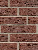 Клинкерная фасадная плитка "terra antic mana", коричневая, "рустикаль", с отделкой под шагрень 240х9х52