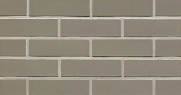 Клинкерная фасадная плитка "argo liso" , серая с оттенками, гладкая 240х9х52