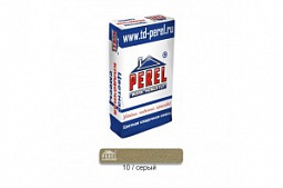 Цветной кладочный раствор Perel NL 0110 серый, меш. 50 кг (для кирпича с водопоглощением 0-5%)