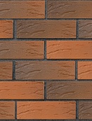 Кирпич лицевой пустотелый Красный флэш Рустик 250x120x65, ЛСР