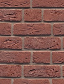 Кирпич ручной формовки Muhr Nr. 02 Rotbraun-bunt 1/2 WDF, размер 210х45х65