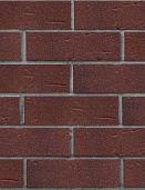 Кирпич лицевой клинкерный Тёмно-красный с бордовым песком "Порту" Винтаж 250x85x65, ЛСР
