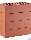 Кирпич лицевой пустотелый Красный гладкий 250x120x65, ЛСР