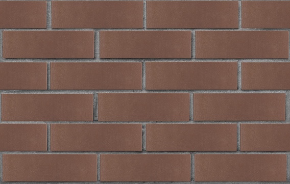 Кирпич лицевой пустотелый Тёмно-коричневый Гладкий 250x120x65, ЛСР