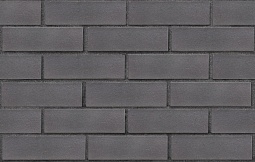 Кирпич лицевой клинкерный Графитовый "Гётеборг" Гладкий 250x85x65, ЛСР