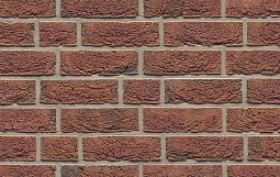 Кирпич ручной формовки Muhr Nr. 1 Bronze-bunt geflammt 1/2 WF, размер 210х45х50