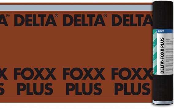 DELTA-FOXX диффузионная мембрана для пологих скатов