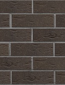 Кирпич лицевой клинкерный Тёмно-красный с черным песком "Лиссабон" Винтаж 250x85x65, ЛСР