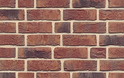 Кирпич ручной формовки Muhr Nr. 13 Friesland 1/2 WF, размер 210х45х50
