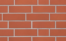 Клинкерная фасадная плитка Westerwald, красный, гладкая 240x9x71