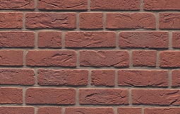 Кирпич ручной формовки Muhr Nr. 02 Rotbraun-bunt 1/2 WF, размер 210х45х50