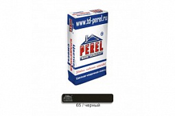 Цветной кладочный раствор Perel NL0165 черный, меш. 50 кг