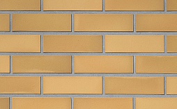 Клинкерная фасадная плитка Rimini, желтый пестрый, гладкая 240x14x71