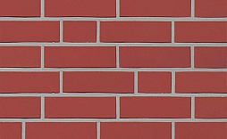 Клинкерная фасадная плитка Melbourne, красный натуральный, гладкая или рифленая 240x14x71