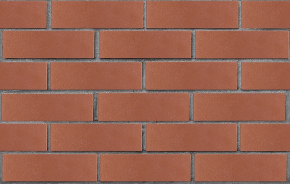 Кирпич лицевой пустотелый Тёмно-красный Гладкий 250x120x65, ЛСР