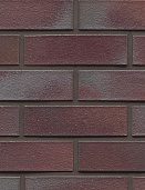 Клинкерный кирпич Muhr Nr. 10  Violettblau geflammt  NF  Riegel  размер 240х71х50