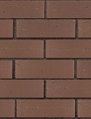 Кирпич лицевой пустотелый Тёмно-коричневый Рустик 250x120x65, ЛСР