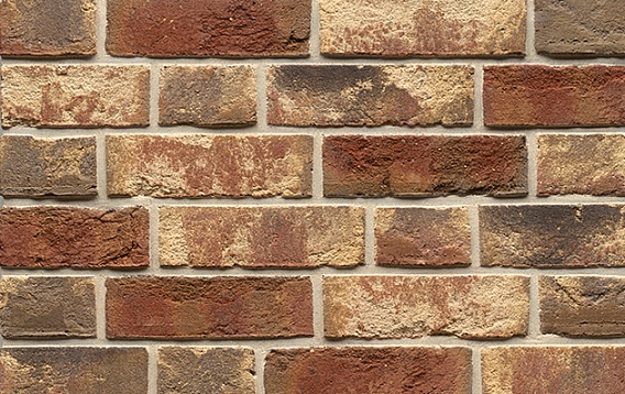 Кирпич ручной формовки Muhr Nr. 35 Holstein Barock 1/2 WF, размер 210х45х50
