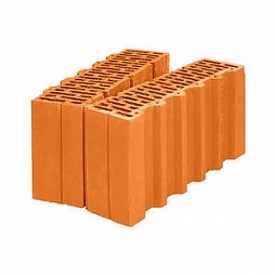 Крупноформатный керамический поризованный блок Porotherm 38 1/2 380х250х219 (10,67NF) М-100, Wienerberger