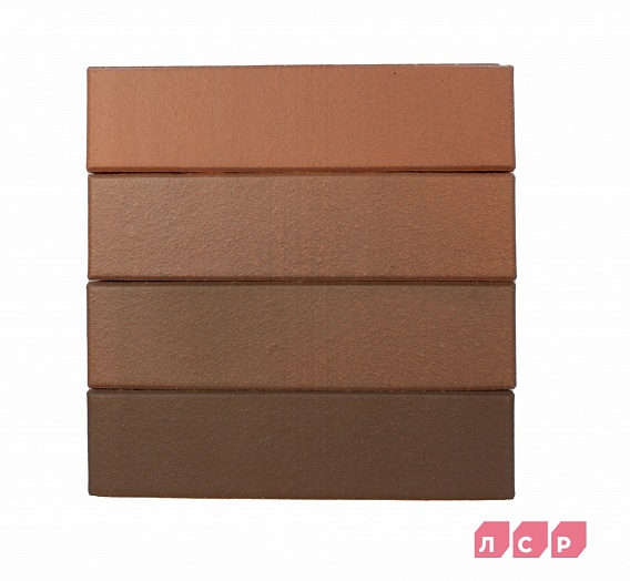 Кирпич лицевой пустотелый Красный флэш ультра Гладкий 250x120x65, ЛСР