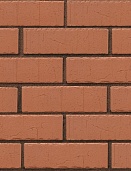 Кирпич лицевой клинкерный Тёмно-красный "Амстердам" Винтаж 250x85x65, ЛСР