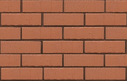 Кирпич лицевой клинкерный Тёмно-красный "Амстердам" Винтаж 250x85x65, ЛСР