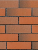Кирпич лицевой полнотелый Красный флэш R-60 250x120x65, ЛСР
