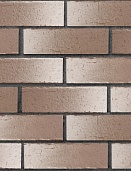 Кирпич лицевой клинкерный Коричневый с белым "Нарвик" Винтаж 250x85x65, ЛСР