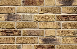 Кирпич ручной формовки Muhr Nr. 16 Norderney (Objektstein) 1/2 WF, размер 210х45х50