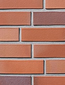 Кирпич клинкерный пустотелый, Filsum, вулкан пестрый, щелевой 240x115x71