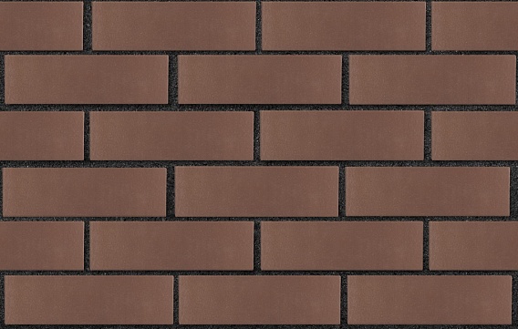 Кирпич лицевой пустотелый Тёмно-коричневый Гладкий 250x120x65, ЛСР