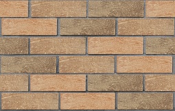 Кирпич лицевой пустотелый Красный флэш с пепельной посыпкой Рустик 250x120x65, ЛСР