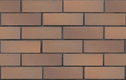 Кирпич лицевой клинкерный Светло-коричневый флэш "Прага" Гладкий 250x85x65, ЛСР (МСК)