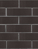 Кирпич лицевой клинкерный Чёрный глянцевый "Рейкьявик" Гладкий 250x85x65, ЛСР
