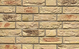 Кирпич ручной формовки Muhr Nr. 14 Borkum 1/2 WF, размер 210х45х50