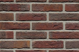 Кирпич ручной формовки Blauw-rood Genuanceerd 215х100х65 Terca Wienerberger (Нидерланды)
