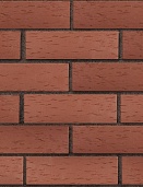 Кирпич лицевой клинкерный Тёмно-красный "Эдинбург" Береста 250x85x65, ЛСР