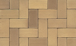 Клинкерная брусчатка Muhr Nr. 06  Hellbraun-bunt  PK Riegel размер 200х65х52